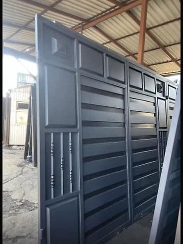 Распашные ворота: Металлические, Автоматические, Другой бренд, Для частного дома, С калиткой, Оптом, Новый, Без установки — 8