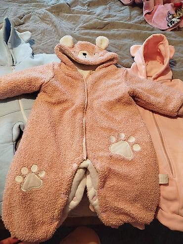 комбенизоны: Детские комбинезоны с капюшонами (несколько моделей) - Модель 1 — 3