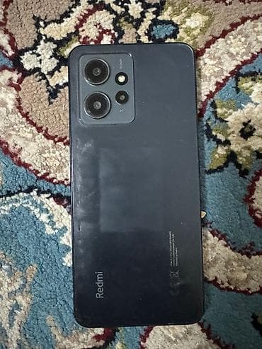 redmi note 12 4g: Redmi, Redmi Note 12, Б/у, 128 ГБ, цвет - Черный, В рассрочку — 2