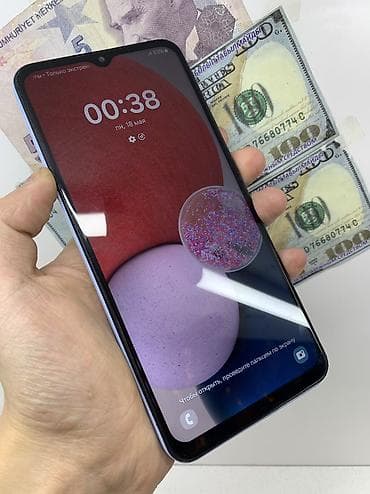 realme 13 plus: Samsung Galaxy A13, Б/у, 128 ГБ, цвет - Голубой, 1 SIM, 2 SIM — 3