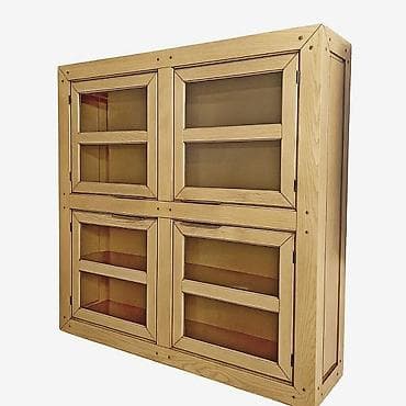 Серванттар: Витрина в этническом стиле, 4 - дверная, навесная, Италия, размер 128 — 1