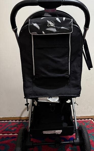 коляски new lux: Прогулочная коляска LUXMOM б/у - Компактная и легкая алюминиевая рама — 4