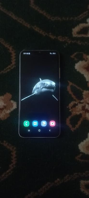 Техника и электроника: Samsung Galaxy A02 S, Б/у, цвет - Белый, 2 SIM — 1