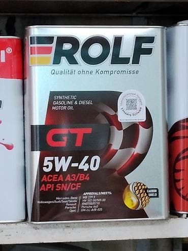 rex sprinter: Моторное масло ROLF GT 5W-40 - Полностью синтетическое масло для — 1