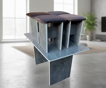 кухонные столы и стуля: Кухонный стол и стул, Новый — 1