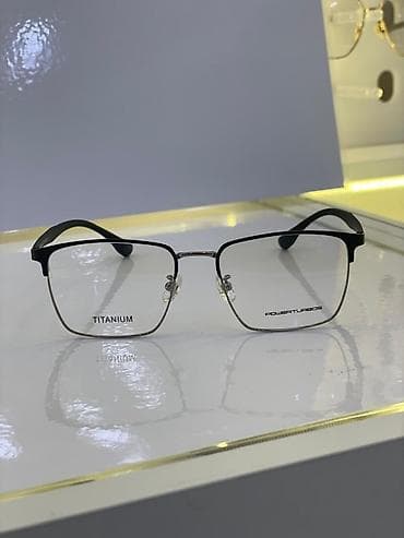 Көз айнектер: Очки для коррекции зрения с титановыми оправами - Материал: титан — 1