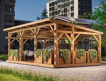 маленький бассейн: Строим профессионально и в срок Летние террасы для ресторанов и кафе — — 5