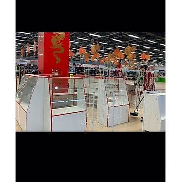 талас бизнес: Торговый островок витринного типа для ТЦ - Модульная конструкция из — 1