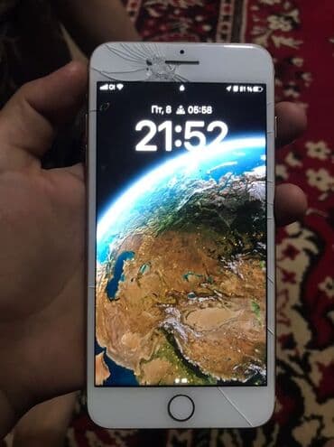 продать айфон на запчасти: IPhone 8 Plus, Б/у, 64 ГБ, Белый, 100 % — 1