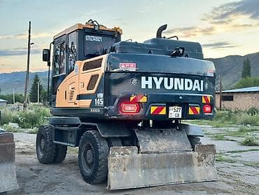 work equip: Экскаватор, Hyundai, Колесный — 3