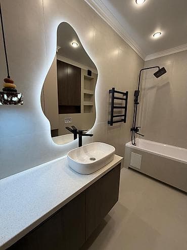 2 комнатную квартиру в бишкеке: 2 комнаты, 64 м², Элитка, 7 этаж, Дизайнерский ремонт — 4