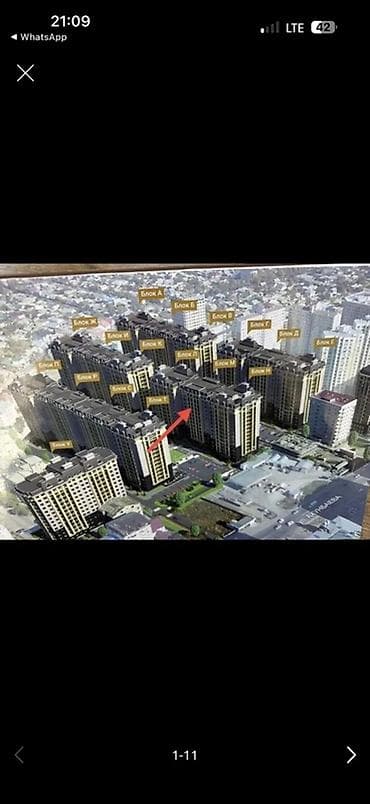 elegance stroy: 1 комната, 41 м², Элитка, 11 этаж, Дизайнерский ремонт — 6