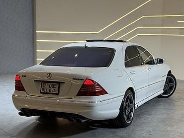e34 540: Mercedes-Benz S-class AMG: 2004 г., 5.5 л, Автомат, Бензин, Седан — 4