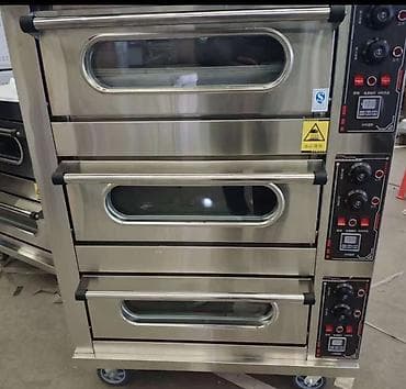 пекарный духовка: Пекарская электрическая духовая печь с тремя независимыми камерами - — 2