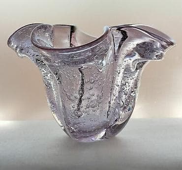 часы mi: Коллекционная ваза,из неодимового( александритового) стекла, ручная — 1