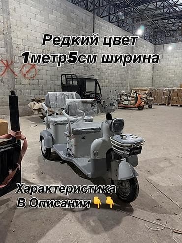 степ рф3: Электрический трёхколёсный скутер (трицикл) для 3 пассажиров - — 6