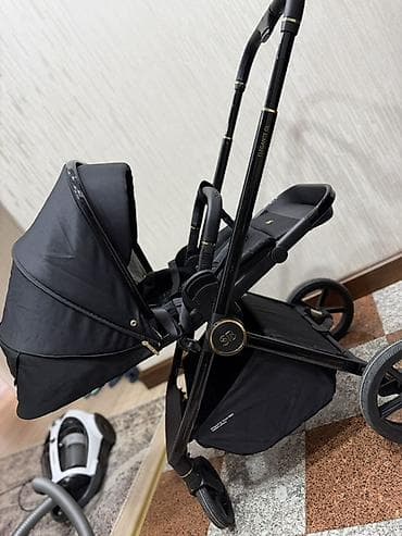 бир: Прогулочная коляска Smart Baby Elegant E6 (SB), цвет черный — 2
