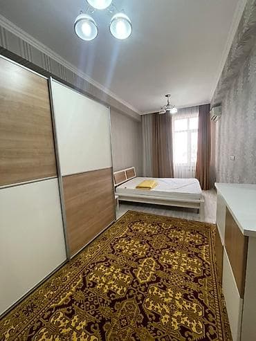 кара балта квартира сдаётся: 2 комнаты, Агентство недвижимости, Без подселения, С мебелью полностью — 1