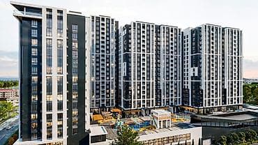 панорама парк авангард: Строится, Элитка, 1 комната, 44 м² — 8