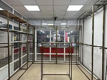 вешалка в коридор: Кронштейн Для одежды, Материал: Металл, С зеркалом — 3