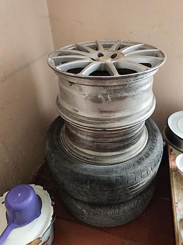 chery fora: Литые Диски R 17 Enkei, Комплект, отверстий - 5, Б/у — 2