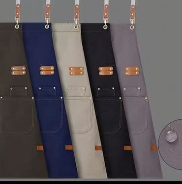 фартуки для поваров: Универсальный фартук с практичным дизайном, подходящий для различных — 3