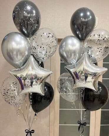 доставка воздушных шаров: Услуга шарики Гелевые Шарик на заказ Оформление для мероприятий — 14