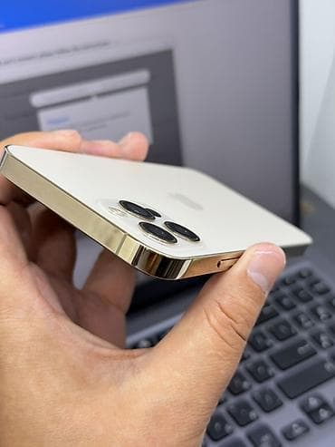 blackview a200 pro: IPhone 12 Pro, Б/у, 512 ГБ, Золотой, Защитное стекло, Чехол — 6