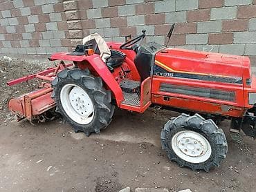 бетонный узел: Мини-трактор Yanmar FX215 с фрезой - Японский компакт‑трактор серии — 6