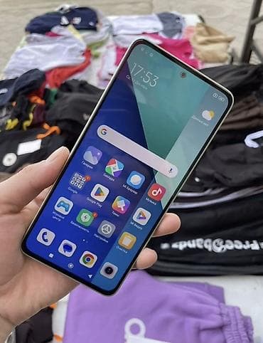 ipone 7: Redmi, Redmi Note 13, Б/у, 128 ГБ, цвет - Зеленый, 1 SIM, 2 SIM — 1