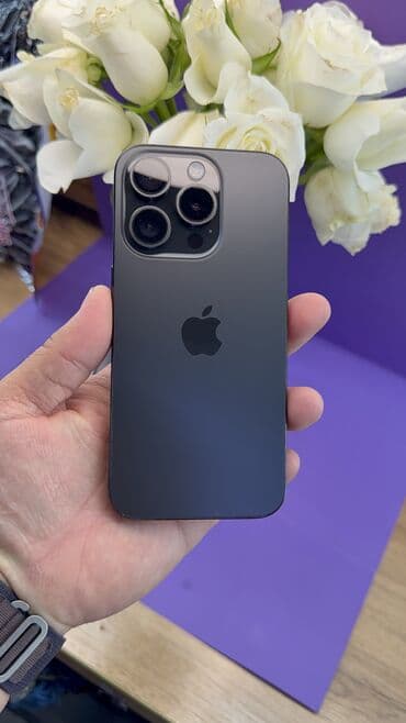 ноутбук apple цена бишкек: IPhone 15 Pro, Колдонулган, 256 ГБ, 86 % — 1