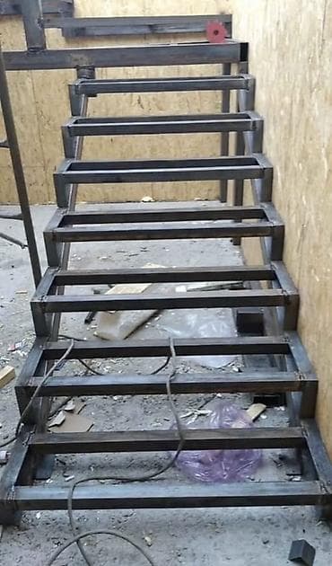 сварка лестницы: Металлическая лестница Для дома — 4
