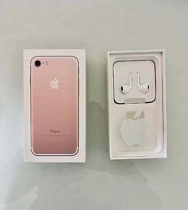 купить айфон се 2022 бу: IPhone 7, Б/у, 128 ГБ, Rose Gold, Наушники, Чехол, Кабель — 2