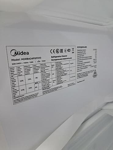 spark 2: Холодильник Midea, Новый, Двухкамерный, No frost, 60 * 190 * 55 — 7