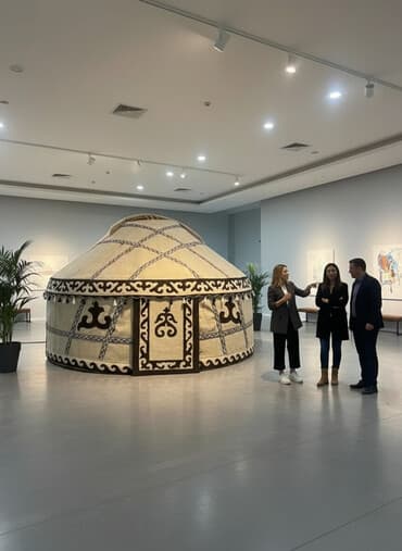 Аренда юрты, Каркас Деревянный, 65 баш, Казан, Посуда, С полом