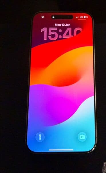 айофн 8: IPhone 16 Pro Max, Колдонулган, 256 ГБ, Desert Titanium, Куту, 92 % — 2