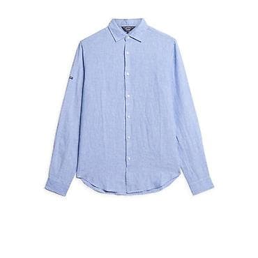 Рубашки: Рубашка мужская размер М. Оригинал Superdry™. Материал Лен 100% — 6