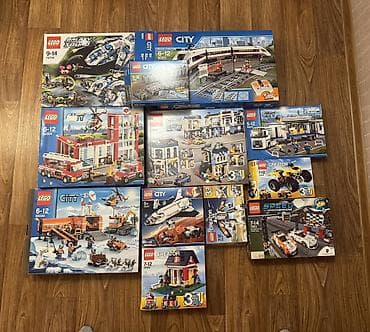 Оригинальный конструктор Lego! Более 40кг, множество инструкций, от at lalafo.kg Оригинальный конструктор Lego! Более 40кг, множество инструкций, от