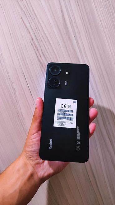 рэдми 13: Redmi, Redmi 13C, Б/у, 128 ГБ, цвет - Черный, 1 SIM, 2 SIM — 2