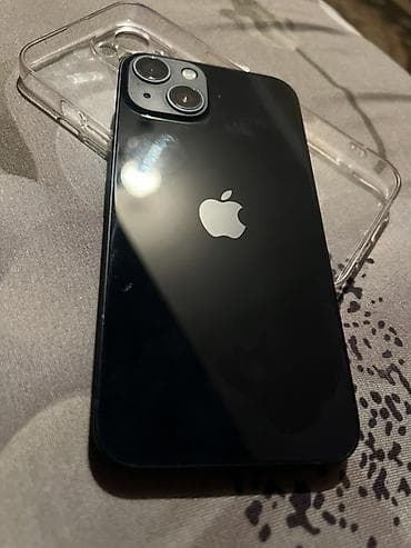 second tech: IPhone 13, 128 ГБ, Midnight, Чехол, 86 % — 1