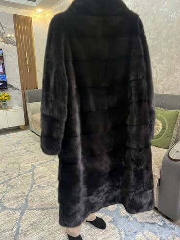 продаю связи с переездом: Шуба из натурального меха норки, цвет – глубокий — 2