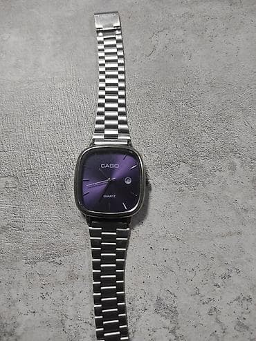 Классические часы часы, Casio, Япония, Водонепроницаемые, Мужские, Б/у