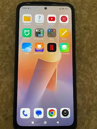redmi note 6 pro: Redmi, Redmi Note 12, Б/у, 128 ГБ, цвет - Черный, 2 SIM — 1