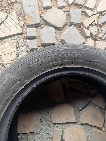 пш метр: Шиналар 215 / 55 / R 17, Жай, Колдонулган, Комплект, Жеңил унаалар, Корея, Hankook — 3