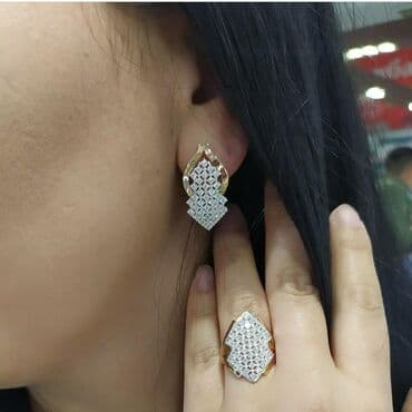 свадебные наборы ручной: Набор украшений, Проба 925, Женские, Новый — 15