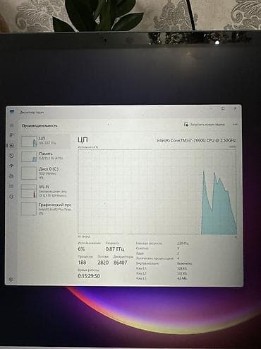 macbook i9: Ноутбук, Microsoft Surface, 16 ГБ ОЗУ, Intel Core i7, 13.5 ", Б/у, Для работы, учебы, память SSD — 6