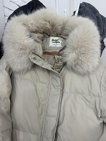 Пуховик, Длинная модель, С капюшоном, M