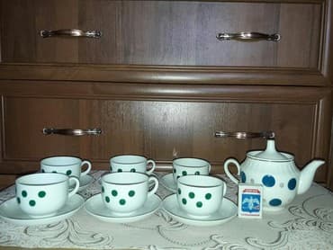 Советский кофейный сервиз 
"Дулево" на 6 персон.
чайник - продан