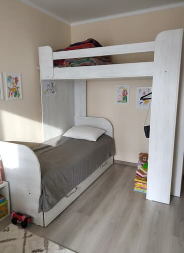 двухъярусная кровать с диваном цена: Уктоочу бөлмө гарнитуру — 1