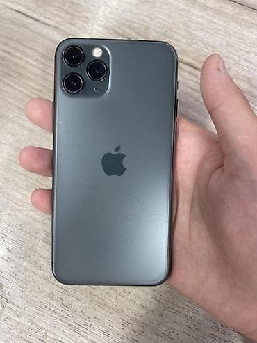 айфон 17 про цена: IPhone 11 Pro, 256 ГБ, Matte Midnight Green, 83 % — 1